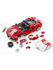 Klocki konstrukcyjne CaDa Zdalnie sterowane auto 20 cm czerwony samochód 488 Race Car 306 elementów RC Dual Model