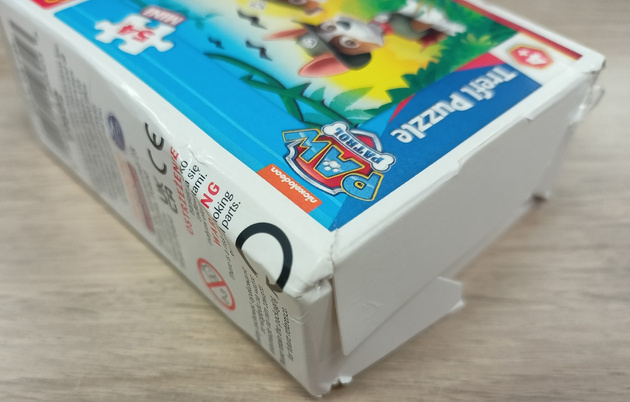 Trefl Puzzle Mini 54 Psi Patrol Psia misja w dżungli USZKODZONE OPAKOWANIE