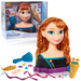 OUTLET Lalka Głowa do czesania i stylizacji włosów Deluxe Księżniczka Disney Anna Kraina Lodu +akcesoria WADLIWA 