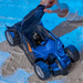 OUTLET Batman Batmobile zdalnie sterowany pojazd RC samochód auto i figurka DC Comics WADLIWY