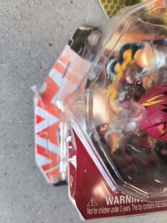 OUTLET Bakugan Legends Platinum czerwona figurka Kolekcjonerska Blitz Fox karty + arkusz kolekcjonerski 6+ USZKODZONE OPAKOWANIE, PO ZWROCIE