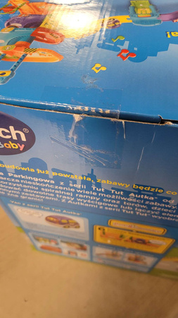 OUTLET Tut Tut Autka Parking Garaż Wieża ze zjeżdżalnią Tor samochodowy VTech PO ZWROCIE