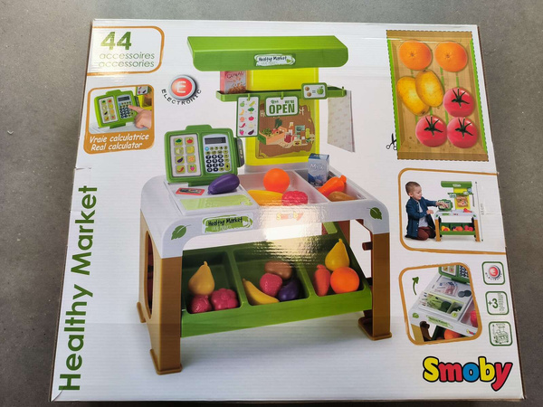 OUTLET Bio Market spożywczy sklep z kasą warzywa owoce + akcesoria NIEKOMPLETNY