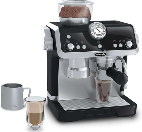 OUTLET Ekspres do kawy DeLonghi dla małego baristy ze spieniaczem do mleka Casdon USZKODZONE OPAKOWANIE