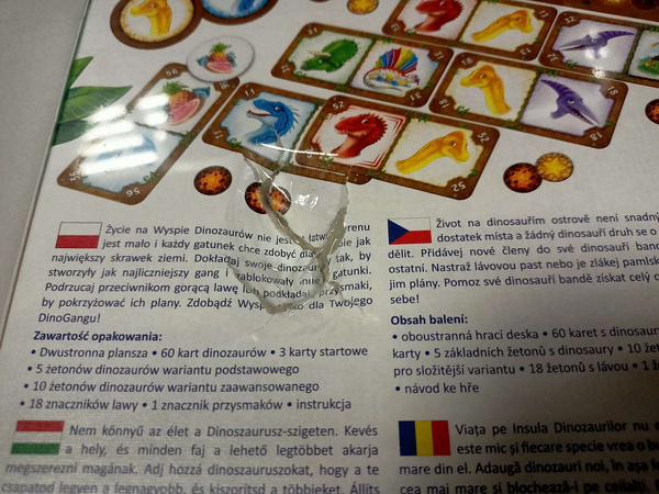 Trefl Gra Dinogang USZKODZONE OPAKOWANIE