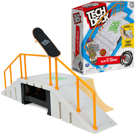Tech Deck fingerboard zestaw rampa Flip n'Grind + deskorolka USZKODZONE OPAKOWANIE