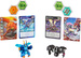 OUTLET Bakugan Baku-Tin 2 figurki i karty Sectanoid BRAK OPAKOWANIA