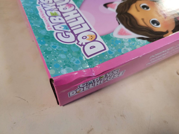 OUTLET Koci Domek Gabi zestaw gier 3w1 Domino Pop-up Karty Jumbo USZKODZONE OPAKOWANIE