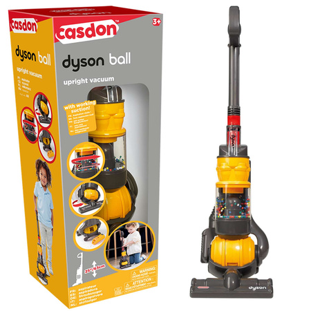 OUTLET Pionowy odkurzacz Dyson dla dzieci zabawkowy Casdon WADLIWY