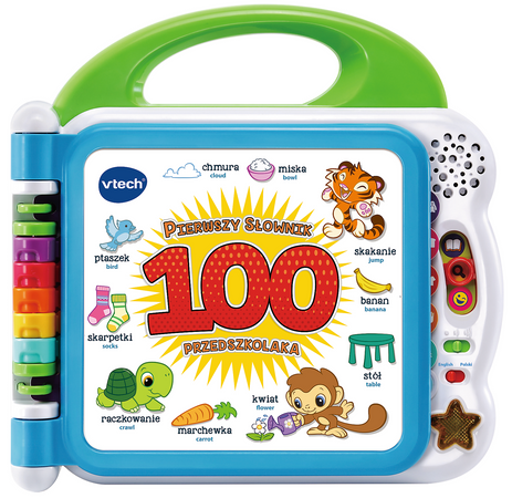 vTech 61090 Pierwszy Słownik Przedszkolaka Dwujęzyczny NIE DZIAŁA DŹWIĘK