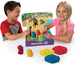 OUTLET Psi Patrol Plastyczny Piasek kinetyczny 340g Kinetic Sand + 3 foremki piesków Chase Marshall Rubble żółty niebieski czerwony USZKODZONE OPAKOWANIE