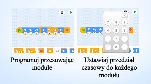 OUTLET Klocki konstrukcyjne CaDA Zdalnie sterowany samochód Blaze Car Pomarańczowe auto wyścigowe Pojazd sportowy RC Dual Mode 295 elementów USZKODZONE OPAKOWANIE