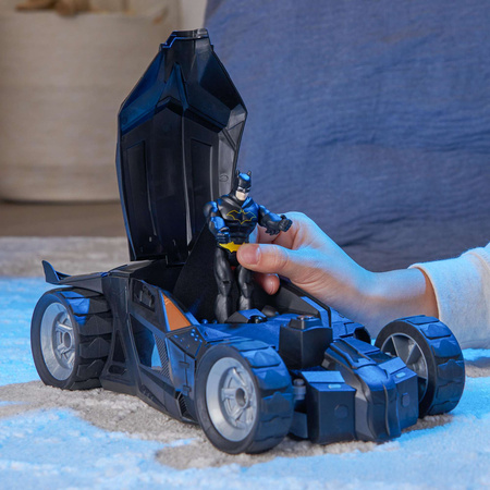 OUTLET Batman Batmobile zdalnie sterowany pojazd RC samochód auto i figurka DC Comics WADLIWY