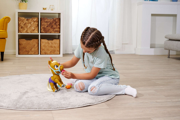 OUTLET Pamper Petz Konik Interaktywny figurka kucyk + akcesoria Pieluszkowy Gang USZKODZONE OPAKOWANIE