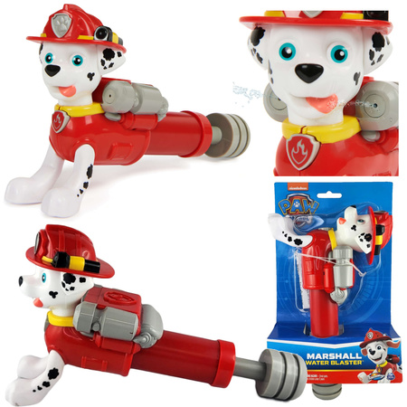 OUTLET Psi Patrol Pistolet Na Wodę Wyrzutnia Wody Pompka Na Wodę Marshall Spin Master USZKODZONE OPAKOWANIE