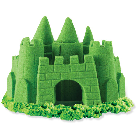 OUTLET Piasek kinetyczny Kinetic Sand zielony 227 g USZKODZONE OPAKOWANIE