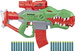 OUTLET Zestaw kolorowa zautomatyzowana Wyrzutnia Nerf DINOSQUAD Rampage zabawkowa broń + 19 miękkich strzałek Hasbro USZKODZONE OPAKOWANIE