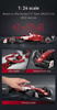 OUTLET Klocki konstrukcyjne CaDA samochód wyścigowy czerwona wyścigówka Alfa Romeo F1 Team ORLEN C42 Formuła 1 pojazd auto 271 elementów USZKODZONE OPAKOWANIE
