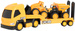 OUTLET Teamsterz JCB Mega Transporter + 2 pojazdy budowlane USZKODZONE OPAKOWANIE
