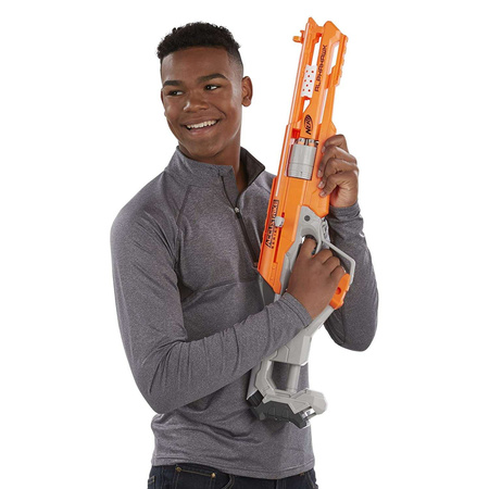 OUTLET NERF N-Strike Elite wyrzutnia Alphahawk 10 strzałek USZKODZONE OPAKOWANIE