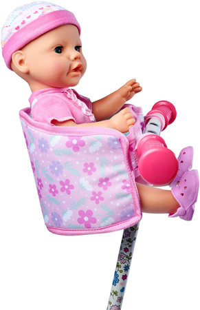 OUTLET New Born Baby siedzisko rowerowe fotelik dla lalek USZKODZONE OPAKOWANIE