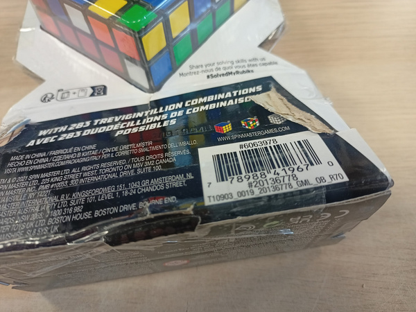 OUTLET Oryginalna Kostka Rubika Professor Cube 5x5 Rubik's USZKODZONE OPAKOWANIE