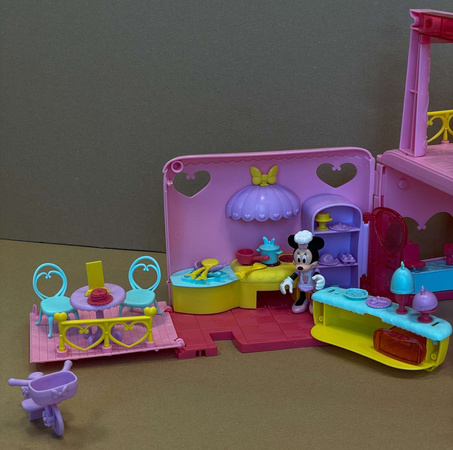 IMC Toys Magiczna Restauracja Myszki Minnie z dźwiękiem USZKODZONE OPAKOWANIE