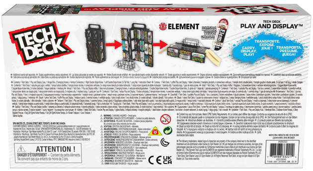 OUTLET Tech Deck fingerboard ekspozytor rampa deskorolka walizka USZKODZONE OPAKOWANIE