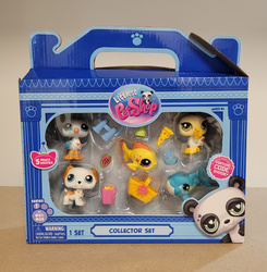 OUTLET Zestaw Littlest Pet Shop Beach Besties figurki + akcesoria USZKODZONE OPAKOWANIE