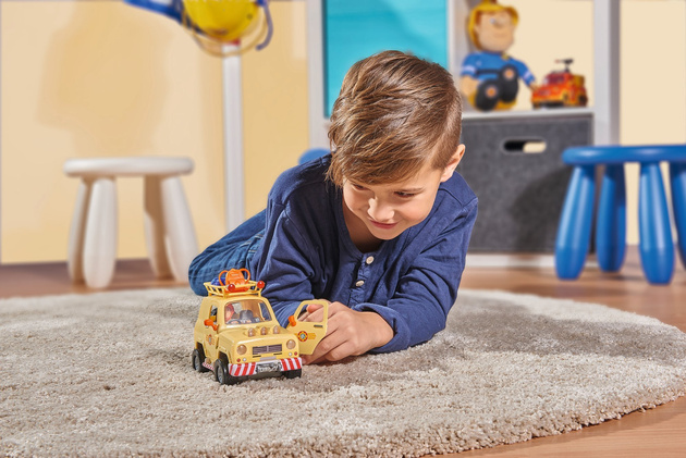 OUTLET Strażak Sam Jeep ratunkowy 4x4 straży górskiej z figurką Sama USZKODZONE OPAKOWANIE