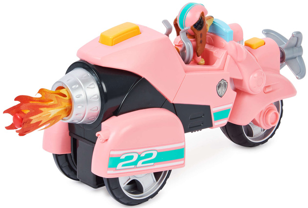 OUTLET Psi Patrol Liberty pojazd + figurka The Movie Film piesek i motor USZKODZONE OPAKOWANIE