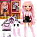 OUTLET Rainbow High Lalka kolekcjonerska Minnie Choi 28 cm Rainbow Vision + ubrania i akcesoria MGA USZKODZONE OPAKOWANIE