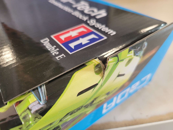 OUTLET Klocki konstrukcyjne CaDA Zdalnie sterowane auto 32 cm Samochód zielony Sportscar 453 elementy RC USZKODZONE OPAKOWANIE