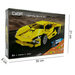 OUTLET Klocki konstrukcyjne CaDA Samochód sportowy wyścigowy 24 cm Auto Lightning Sports Car z napędem pull back 357 elementów USZKODZONE OPAKOWANIE