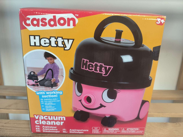 OUTLET Odkurzacz Hetty dla dzieci z funkcją ssania Casdon WADLIWY