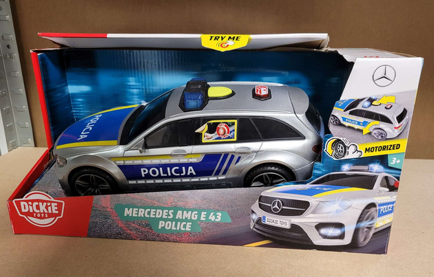 OUTLET Dickie Go Real Mercedes AMG E43 30 cm USZKODZONE OPAKOWANIE