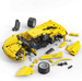 OUTLET Klocki konstrukcyjne CaDA Samochód sportowy wyścigowy 24 cm Auto Lightning Sports Car z napędem pull back 357 elementów USZKODZONE OPAKOWANIE