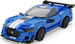 OUTLET Klocki konstrukcyjne CaDA Zdalnie sterowany samochód wyścigowy Niebieskie auto Pojazd Blue Knight 500 Dual Mode RC 325 elementów USZKODZONE OPAKOWANIE