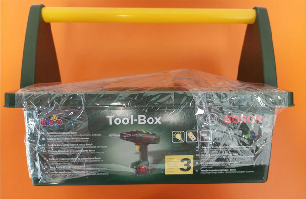 OUTLET - Skrzynka z narzędziami Wkrętarka Bosch  dla dzieci Klein 8429 - USZKODZONE OPAKOWANIE