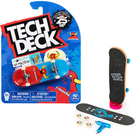 OUTLET Tech Deck deskorolka fingerboard Toy Machine + naklejki USZKODZONE OPAKOWANIE