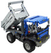 OUTLET Klocki konstrukcyjne CaDA Hi-Tech Zdalnie Sterowana Wywrotka Niebieska Ciężarówka 37 cm Dump Truck Pojazd budowlany 638 elementów RC USZKODZONE OPAKOWANIE