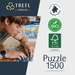 OUTLET Puzzle 1500 Manhattan, Nowy Jork Unlimited Fit Technology USZKODZONE OPAKOWANIE