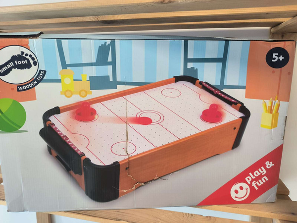 OUTLET Small foot Stół do hokeja powietrznego do gry cymbergaj USZKODZONE OPAKOWANIE