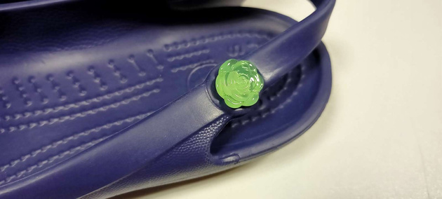 Crocs Jayna Nautical Navy Fioletowe sandałki damskie WADLIWE