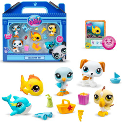 OUTLET Zestaw Littlest Pet Shop Beach Besties figurki + akcesoria USZKODZONE OPAKOWANIE