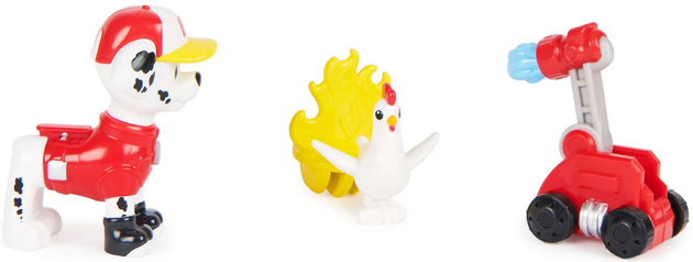 OUTLET Psi Patrol Big Truck Pups figurka Hero Pup Marshall + akcesoria USZKODZONE OPAKOWANIE