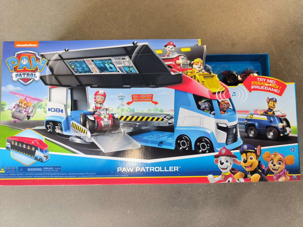 OUTLET Psi Patrol Wielki Patrolowiec 2.0 Ciężarówka + quad Rydera NIEKOMPLETNY