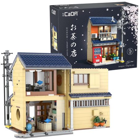 OUTLET Klocki konstrukcyjne CaDA Japońska Herbaciarnia Japanese Tea Shop Budynek 1200 elementów USZKODZONE OPAKOWANIE
