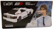 OUTLET Klocki Konstrukcyjne CaDA Sportowe Auto Biały samochód wyścigowy Race Car Mazda RX-7 FC35 Initial D 282 elementy USZKODZONE OPAKOWANIE