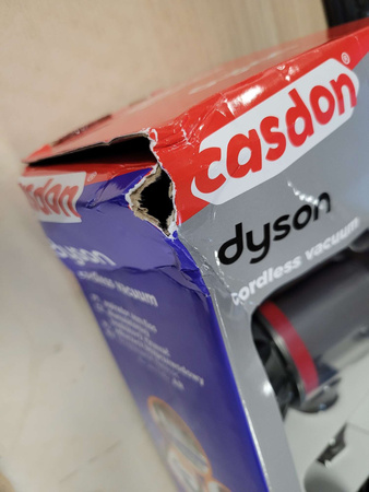 OUTLET Odkurzacz dla dzieci Dyson bezprzewodowy pionowy z dźwiękiem Casdon USZKODZONE OPAKOWANIE